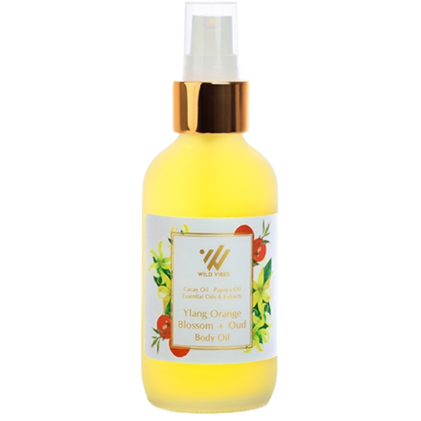 Ylang Orange Blossom + Oud Body Oil