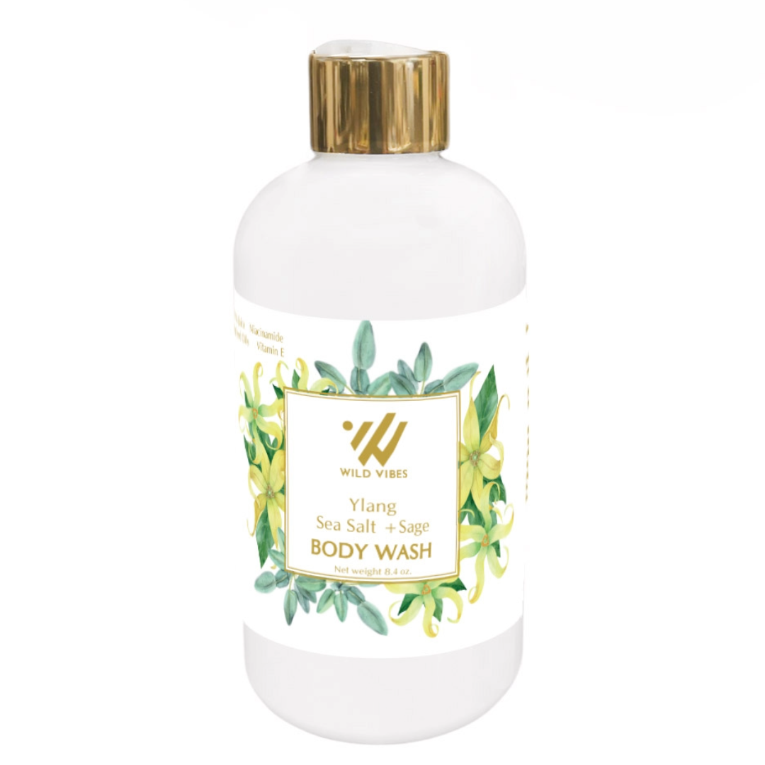 Ylang Sea Salt + Sage Body Wash