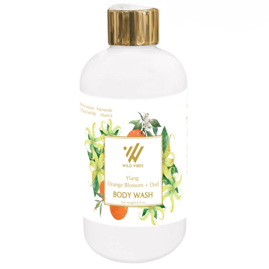 Ylang Orange Blossom + Oud Body Wash