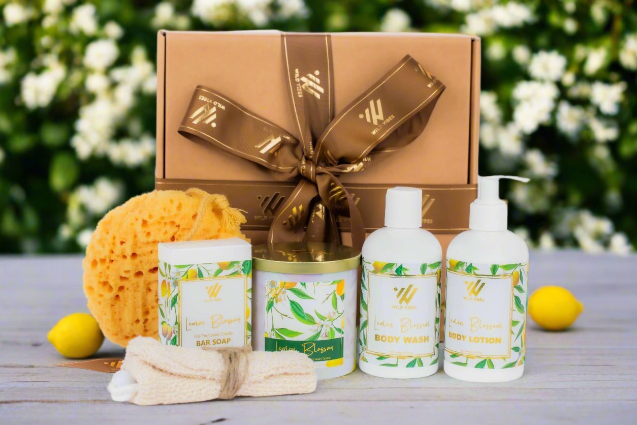 Lemon Blossom Luxury Gift Box - Wild Vibes Home & Body