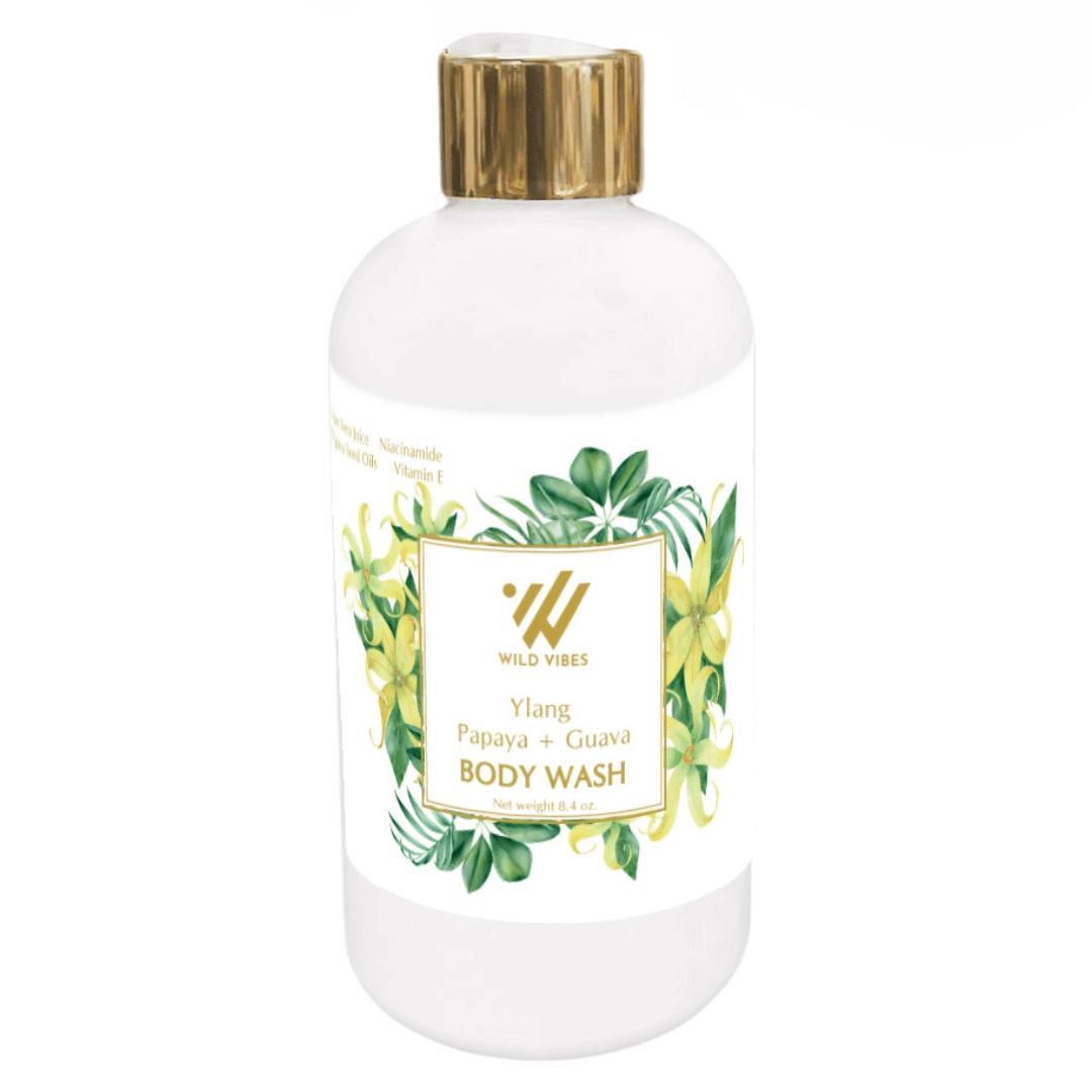 Ylang Papaya + Guava Body Wash - Wild Vibes Home & Body