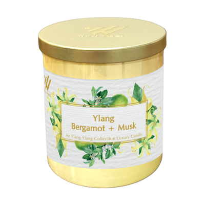 Ylang Bergamot + Musk Coconut Soy Candle