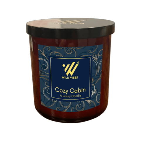 Cozy Cabin Soy Coconut Candle - 8.5 oz. - Wild Vibes Home & Body