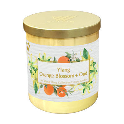 Ylang Orange Blossom + Oud Coconut Soy Candle