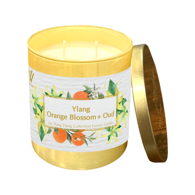 Ylang Orange Blossom + Oud Coconut Soy Candle