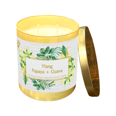 Ylang Papaya + Guava Coconut Soy Candle