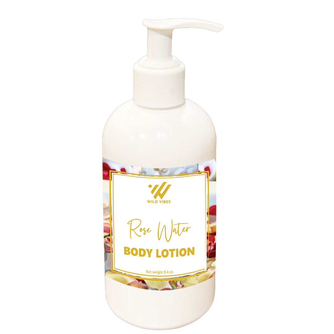 Rose Water Body Lotion - Wild Vibes Home & Body