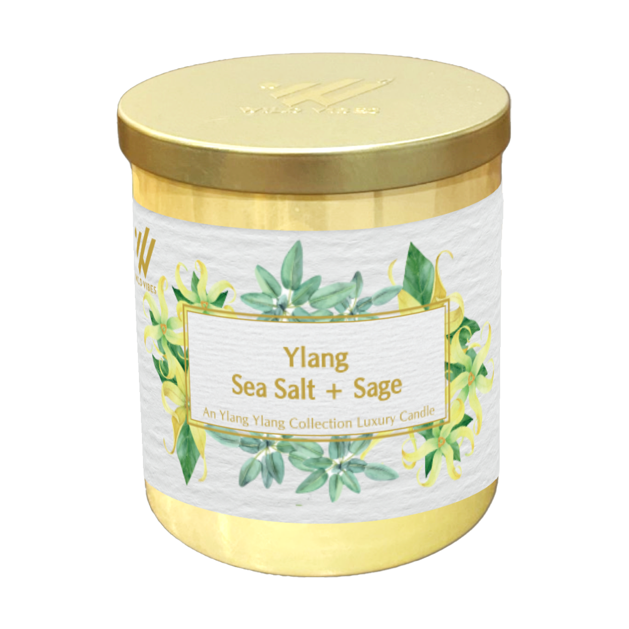 Ylang Sea Salt + Sage Soy & Coconut Candle